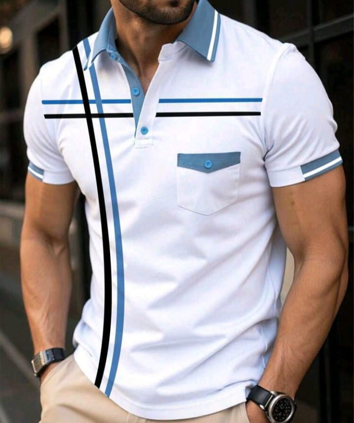 Playera manga corta para caballero