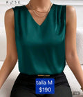 Blusa sin manga para dama