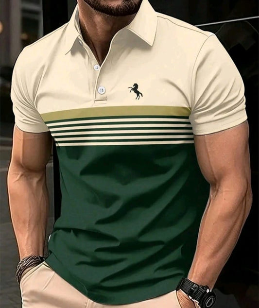 Playera manga corta para él