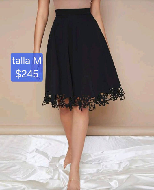 Falda dama de encaje