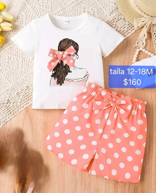 Conjunto motas blancas