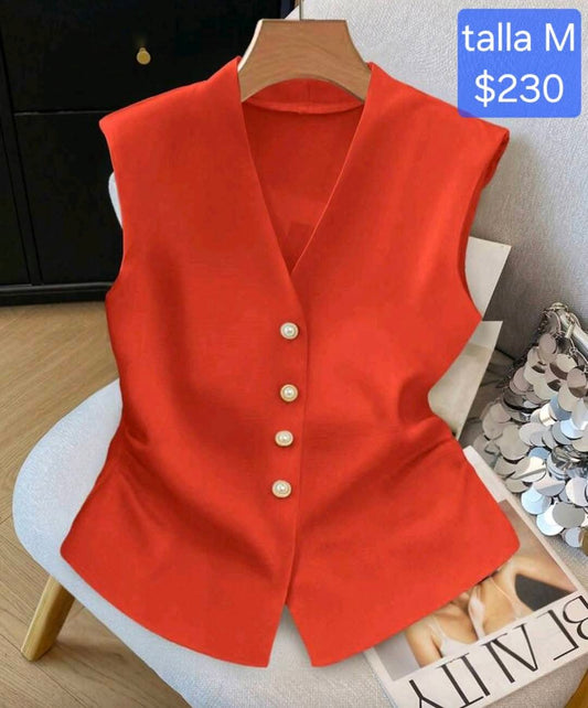 Blusa para dama sin manga